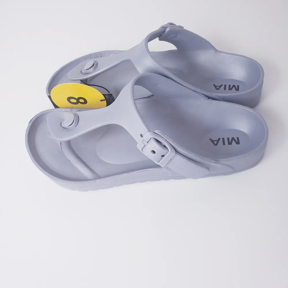 Mia gray sandal - Picture 3 of 3